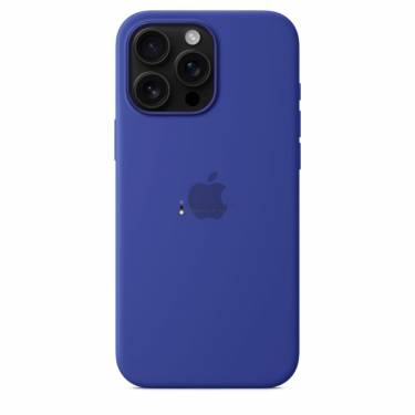 Apple iPhone 16 Pro Max Silicone Case with MagSafe Ultramarine (Seasonal)